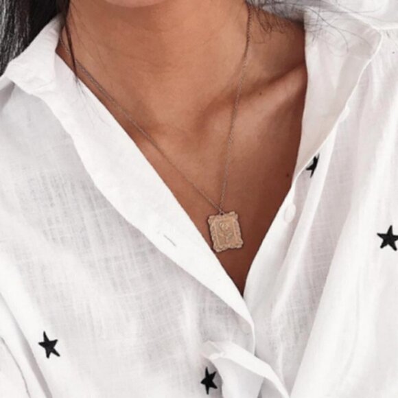 Boho Rose free Necklace jewelry chain - Picture 4 of 6